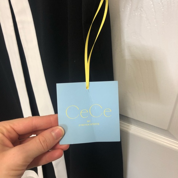 NWT CeCe Bow Front Shift Dress - Picture 3 of 11